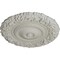Ekena Millwork Marseille Ceiling Medallion (Fits Canopies up to 7 3/8"), Hand-Painted Pot of Cream, 21"OD x 2"P CM21MAPCF - alternate 2